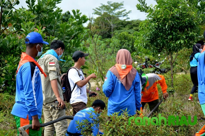Yayorin kolaborasi tanam pohon di Event pekan Peduli hutan